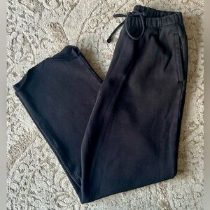 SKIMS Women’s Cotton Fleece Sweatpants - Size Small - Onyx